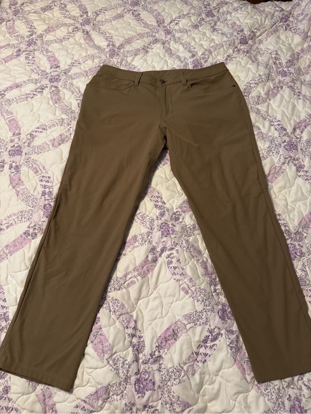 lululemon athletica Men’s Slim Stretch Jeans — Brown ABCs
